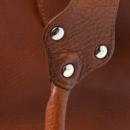 Burberry Grainy Calfskin Buckle Tote Brown 11 of 11