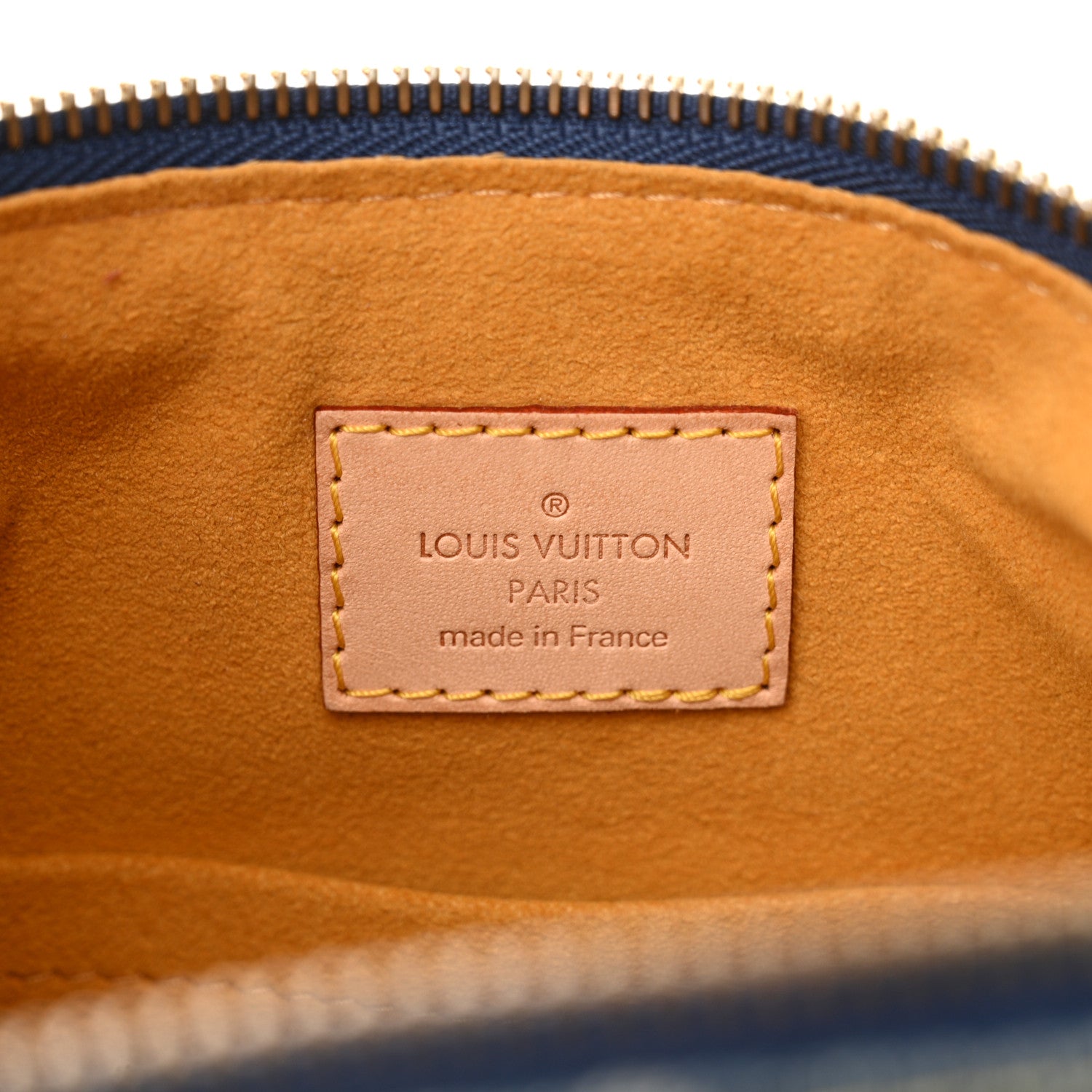 Louis Vuitton Monogram Denim Baggy PM Blue 6 of 14