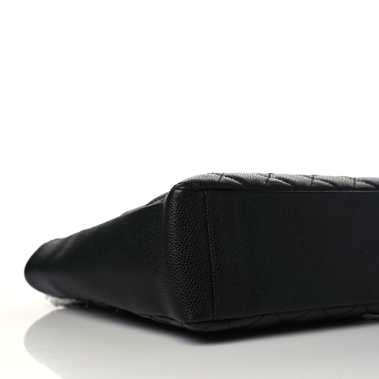 Chanel Caviar Quilted Petit Shopping Tote PST Black 6 of 10