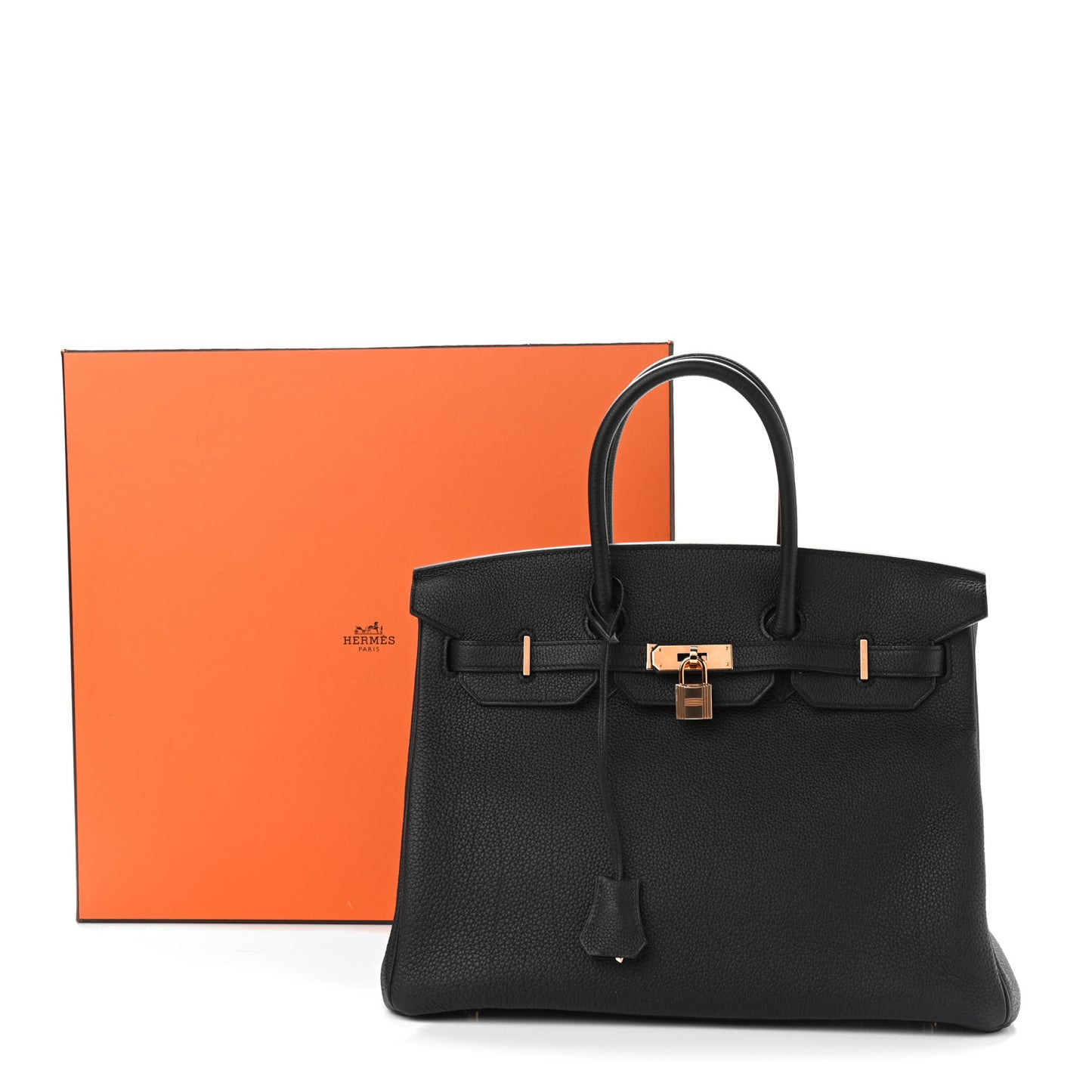 Togo Birkin 35 Black