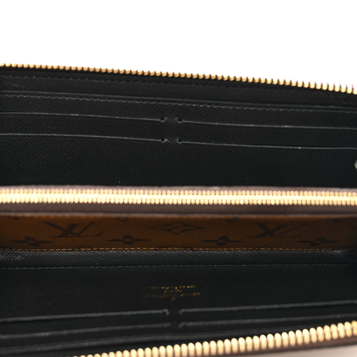 Louis Vuitton Reverse Monogram Clemence Wallet 5 of 8