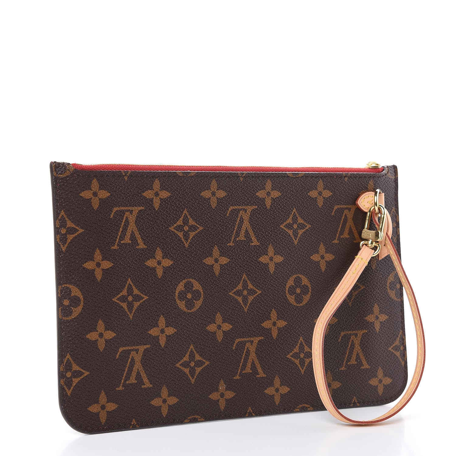 Louis Vuitton Monogram Neverfull MM GM Pochette Cherry 3 of 7