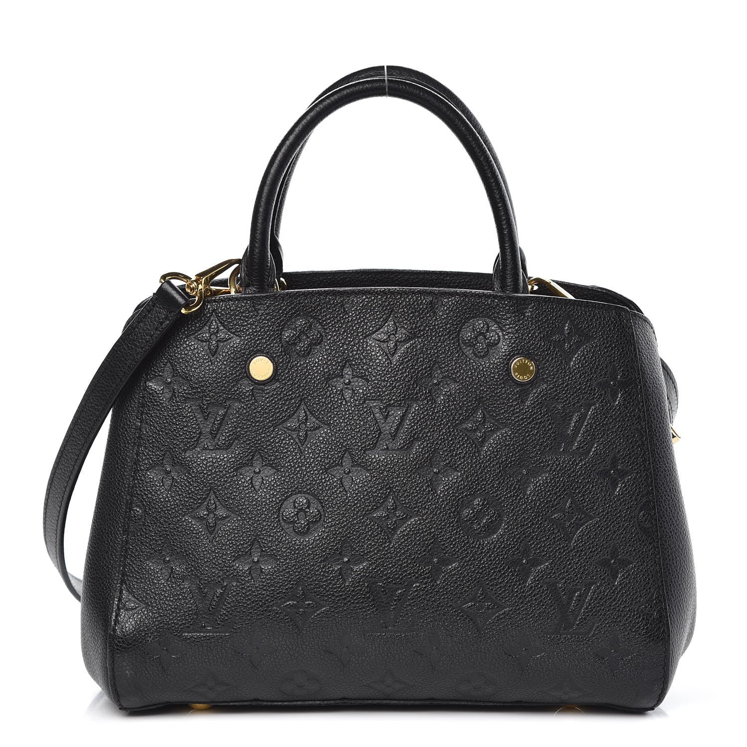 Louis Vuitton Empreinte Montaigne BB Black 1 of 16