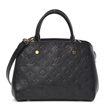 Louis Vuitton Empreinte Montaigne BB Black 1 of 16