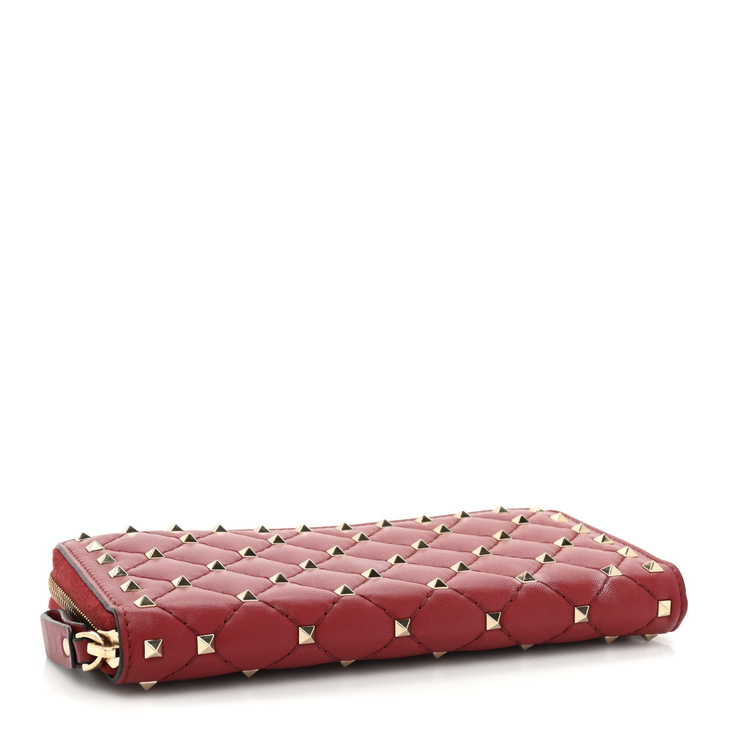 新品 ヴァレンティノ VALENTINO 長財布 ROCKSTUD SPIKE WALLET ネロ VALENTINO（ヴァレンティノ） ロックスタッズ ラウンドファスナー 長
