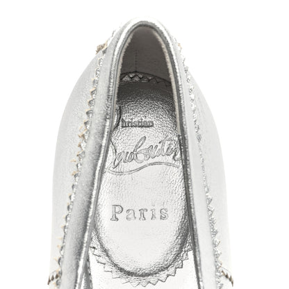 Christian Louboutin Nappa Mamadrague Flats 36 Silver 7 of 7