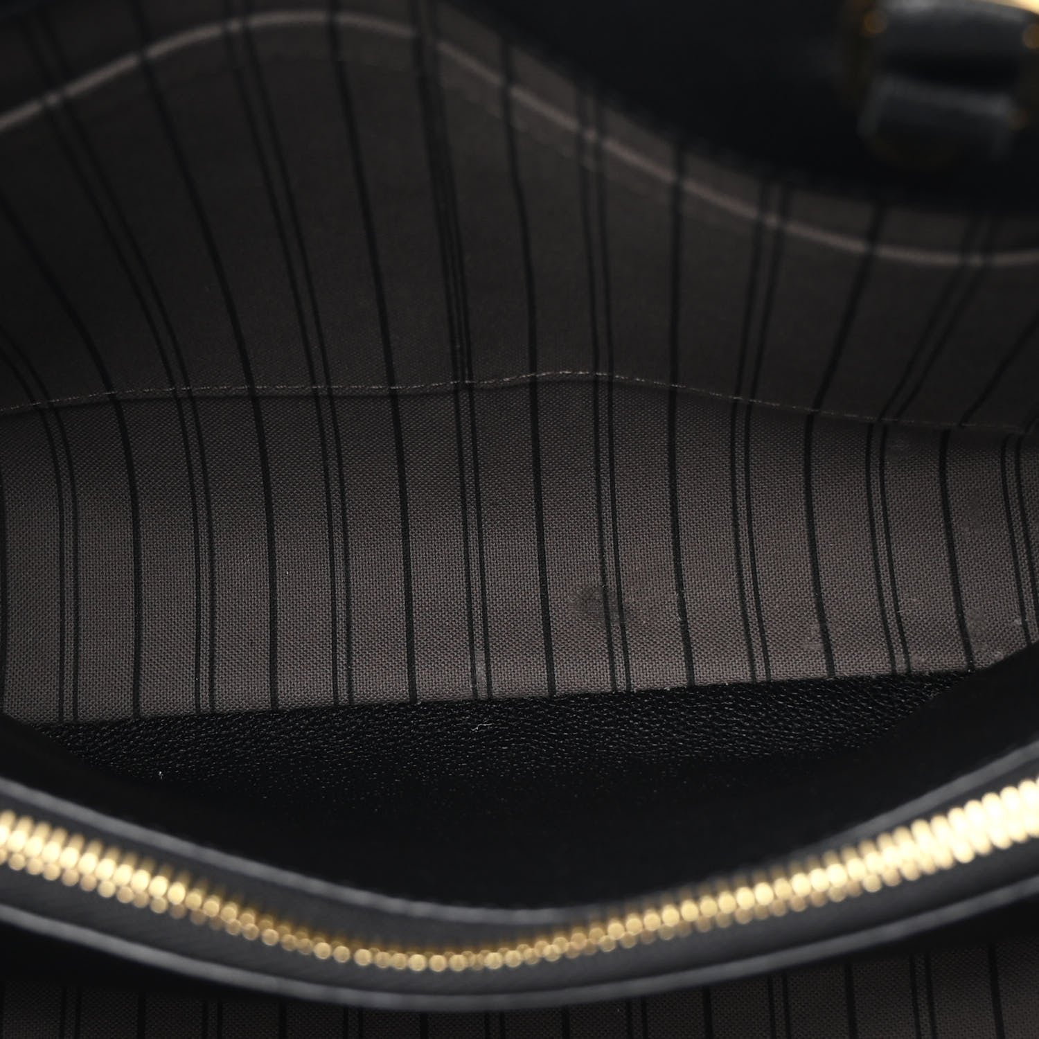 Louis Vuitton Empreinte Montaigne MM Black 5 of 11