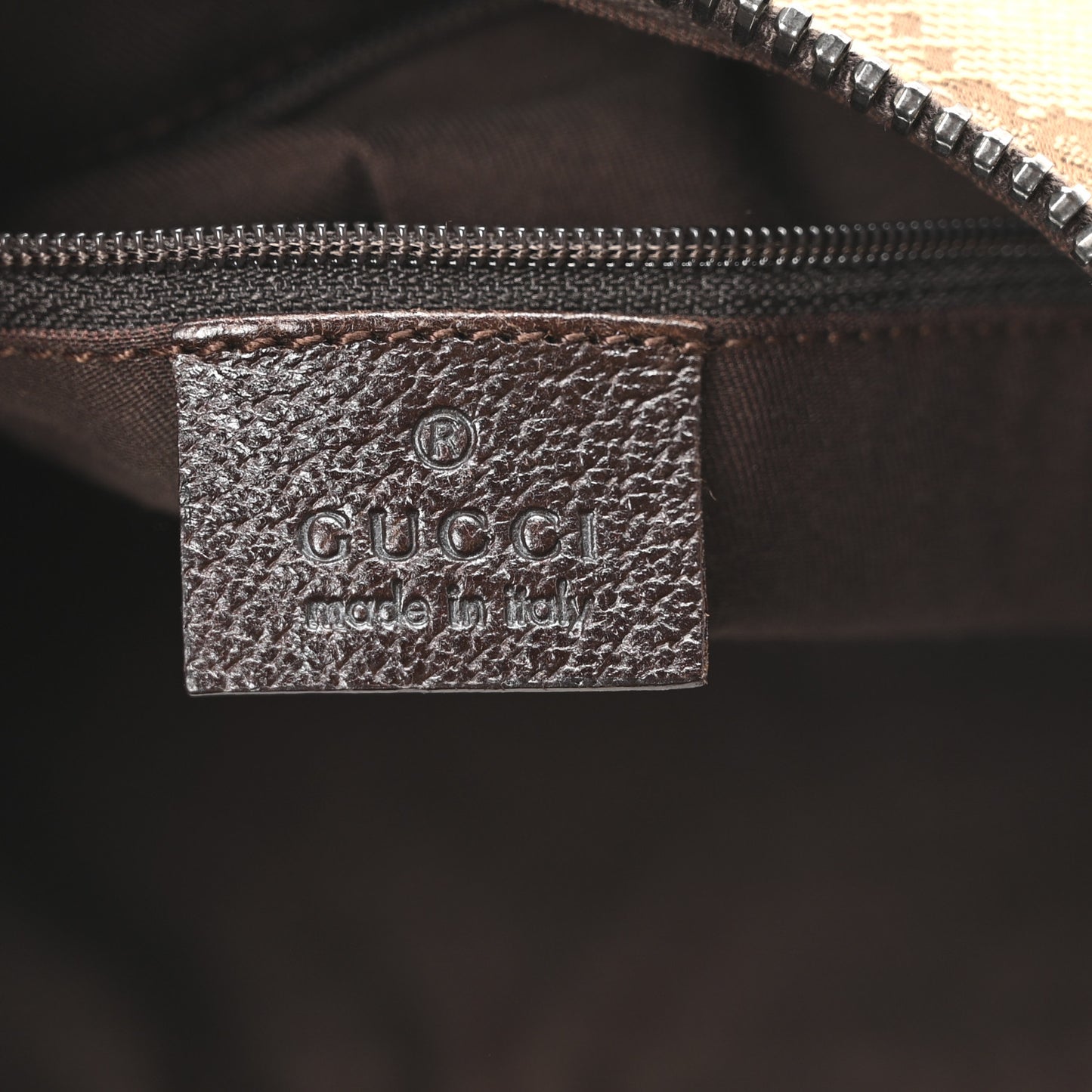 Monogram Shoulder Bag Dark Brown