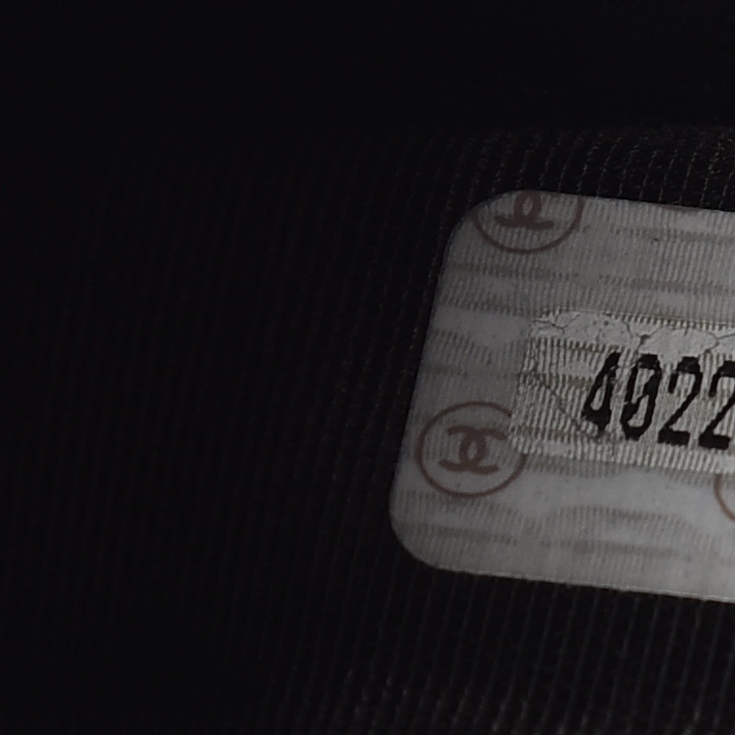 Chanel Lambskin Stitched Compact French Wallet Black 9 of 10