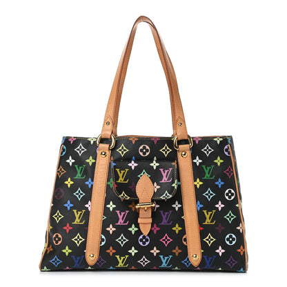Louis Vuitton Monogram Multicolor Aurelia MM Black 1 of 10