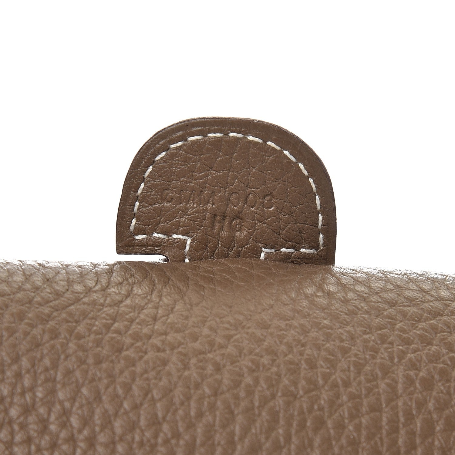 Hermes Taurillon Clemence Evelyne III PM Etoupe 7 of 8