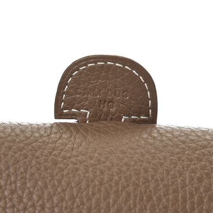 Hermes Taurillon Clemence Evelyne III PM Etoupe 7 of 8