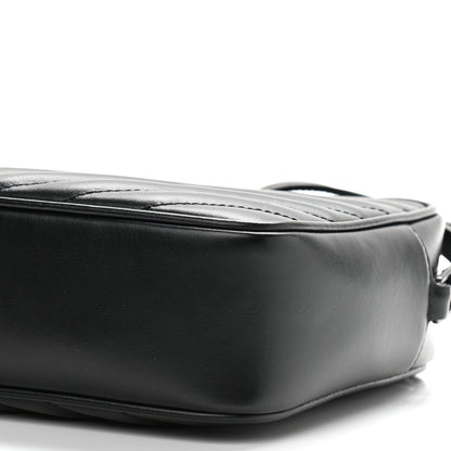 Saint Laurent Calfskin Matelasse Monogram Lou Camera Bag Black 10 of 10