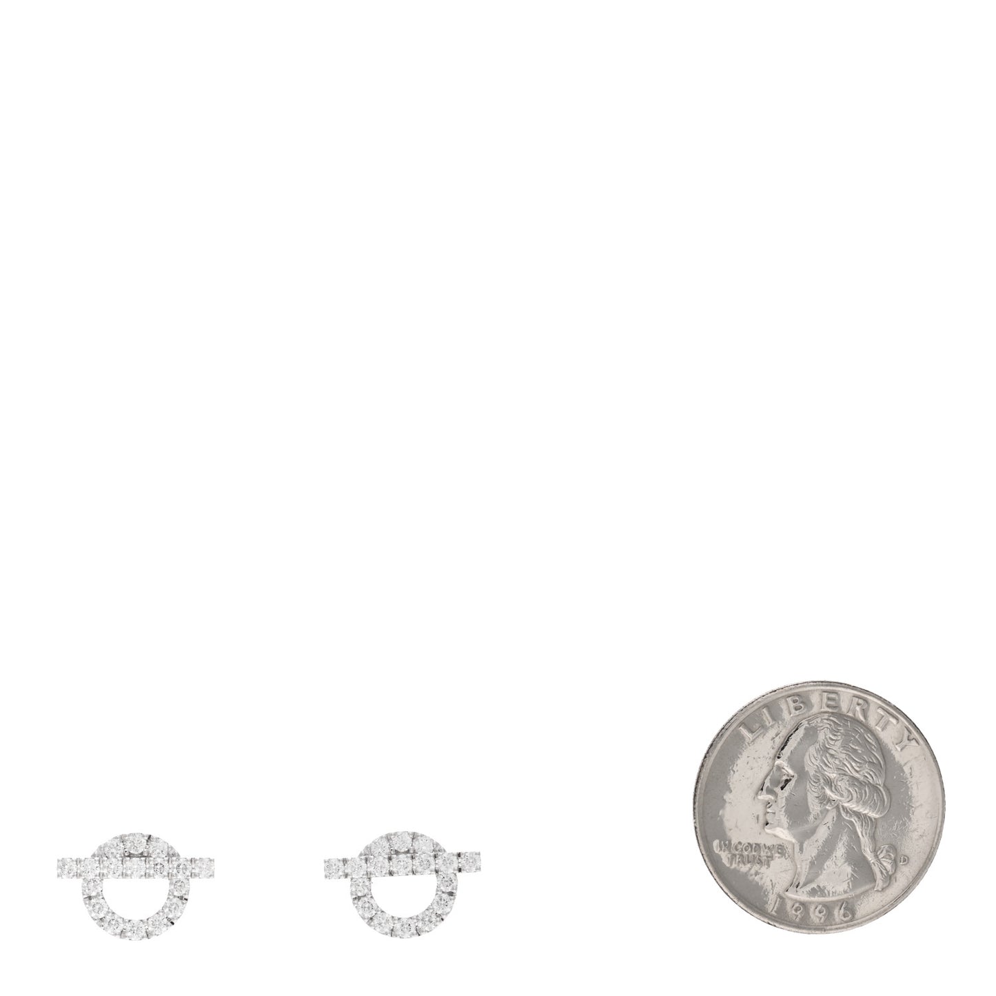 18K White Gold Diamond Finesse Earrings
