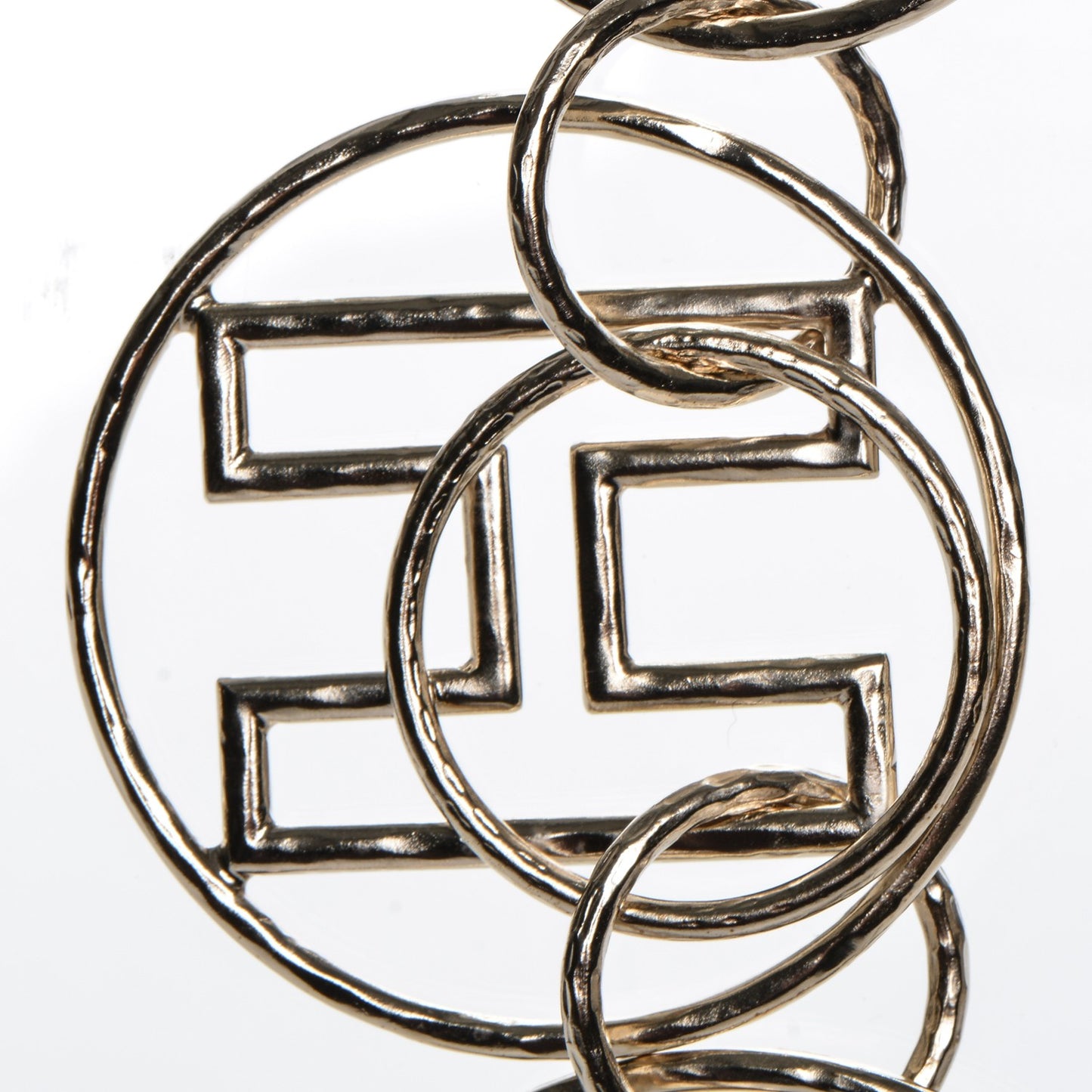 CC Logo Necklace Gold