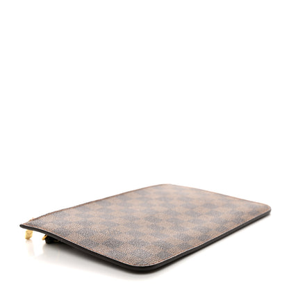 Louis Vuitton Damier Ebene Neverfull MM GM Pochette Rose Ballerine 4 of 8