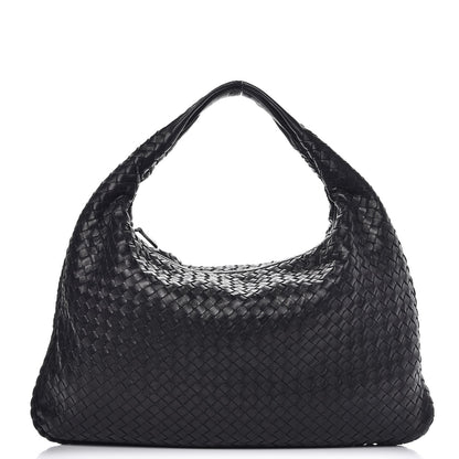 Bottega Veneta Nappa Intrecciato Large Veneta Hobo Nero Black 1 of 8
