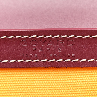 Goyard Goyardine Structure Mini Saigon Burgundy 5 of 10