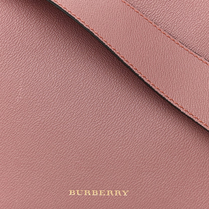 Burberry Soft Grain Calfskin House Check Small Helmsley Crossbody Dusty Pink 9 of 16