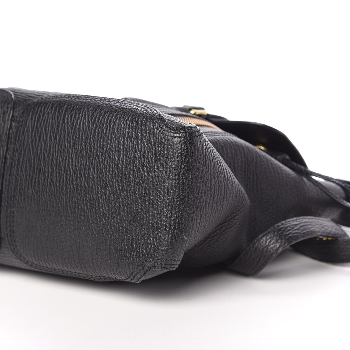 Textured Calfskin Medium Pashli Satchel Black