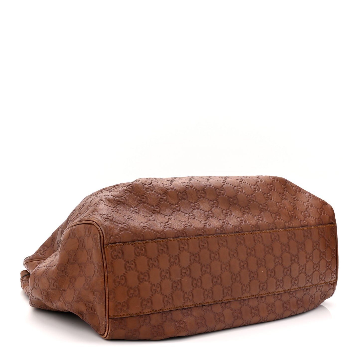 Guccissima Signature Large Sukey Tote Brown