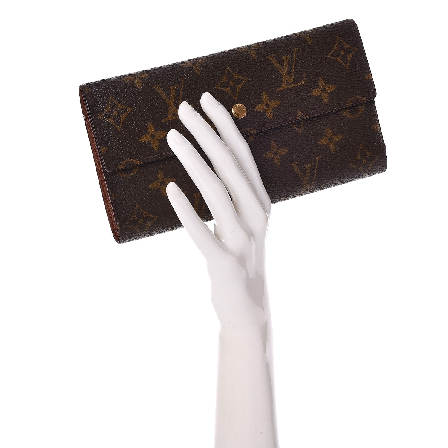 Louis Vuitton Monogram Porte Tresor International Wallet 2 of 10