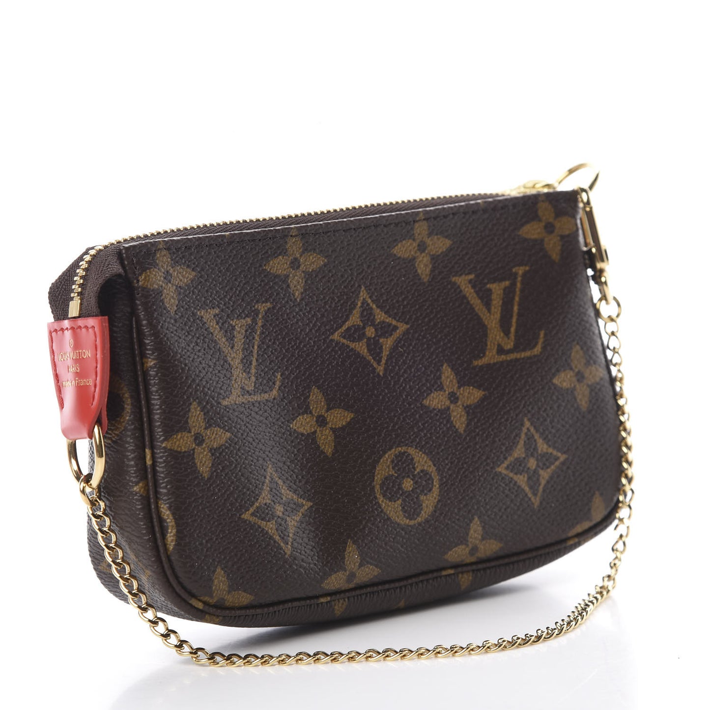 Monogram 2020 Christmas Animation Bumper Cars Mini Pochette Accessories Coquelicot