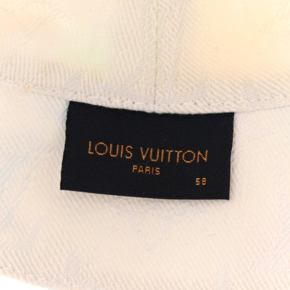 Louis Vuitton Watercolor Cotton Transformable Bob Bucket Hat 58 Multicolor 8 of 10