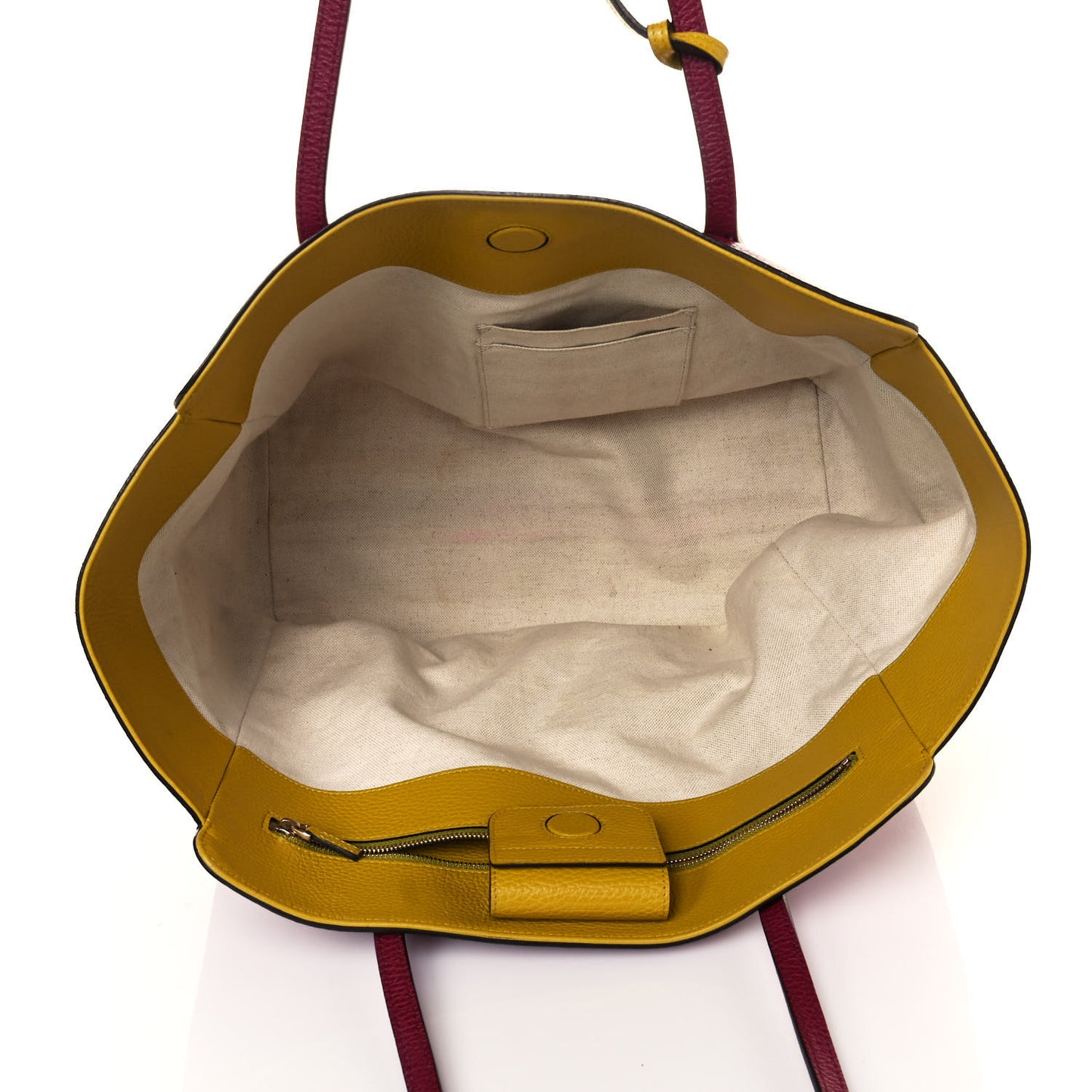 Dollar Calfskin Medium Swing Tote Raspberry Sorbet