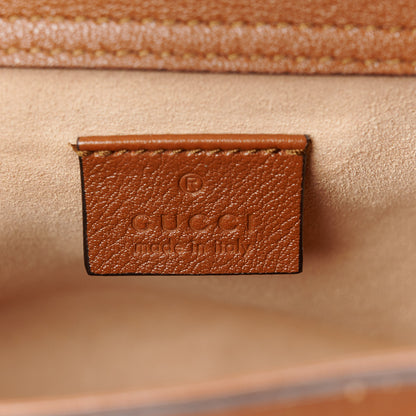 Gucci Wonka Grain Calfskin Mini Diana Tote Bag Cuir 6 of 11