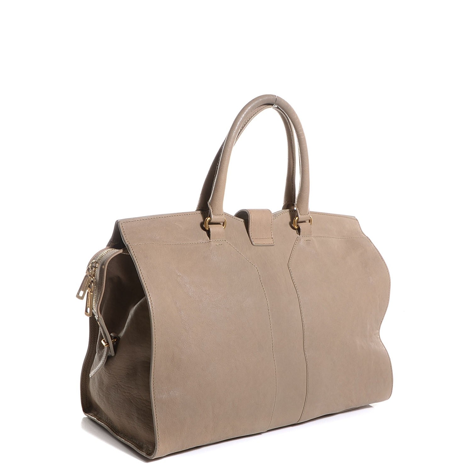 Saint Laurent Sheepskin Large Cabas ChYc Beige 3 of 8