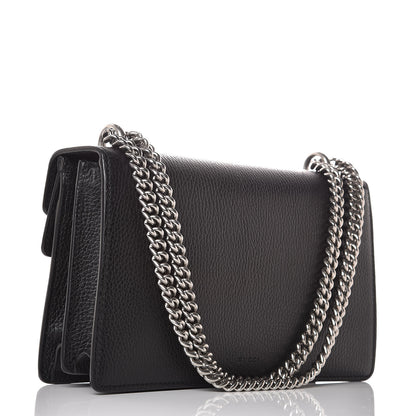 Gucci Pebbled Calfskin Small Dionysus Shoulder Bag Black 4 of 11