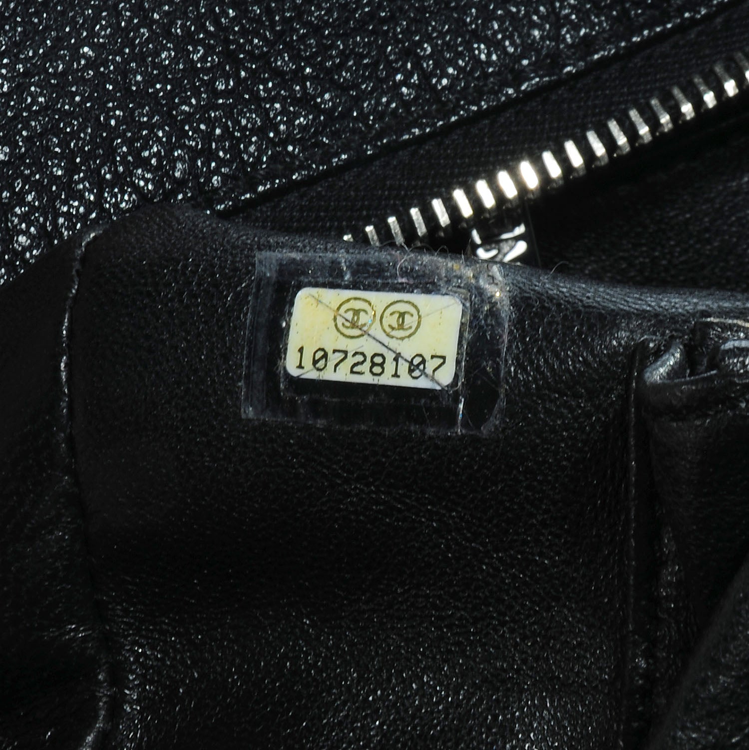 Chanel Luxe Ligne Medium Bowler Tote Black 7 of 7