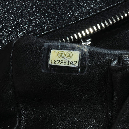 Chanel Luxe Ligne Medium Bowler Tote Black 7 of 7
