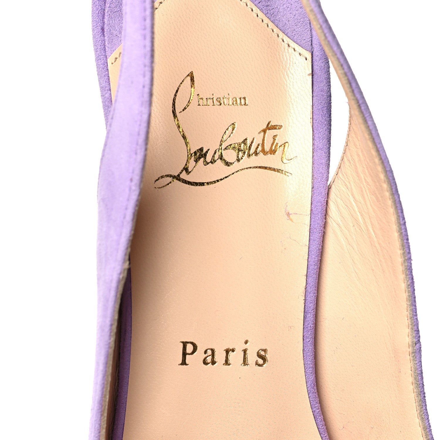 Christian Louboutin Suede No Prive 120 Pumps 37.5 Purple 7 of 7