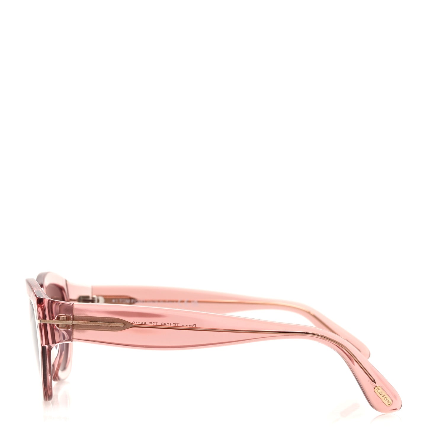 Acetate Penny Butterfly Sunglasses TF1086 Transparent Pink