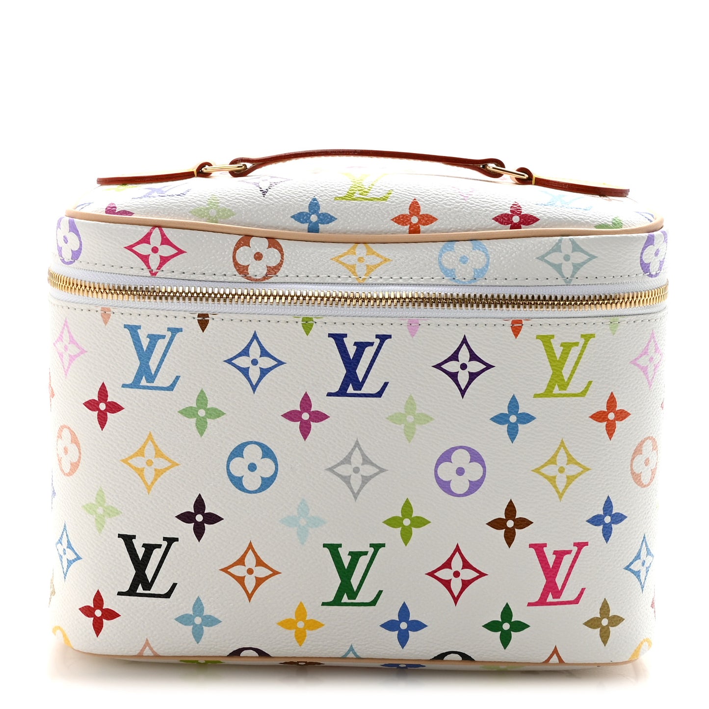 LV X TM Monogram Multicolor Nice BB White