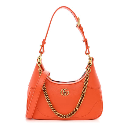 Gucci Goatskin Small Aphrodite Shoulder Bag Deep Orange 1 of 11