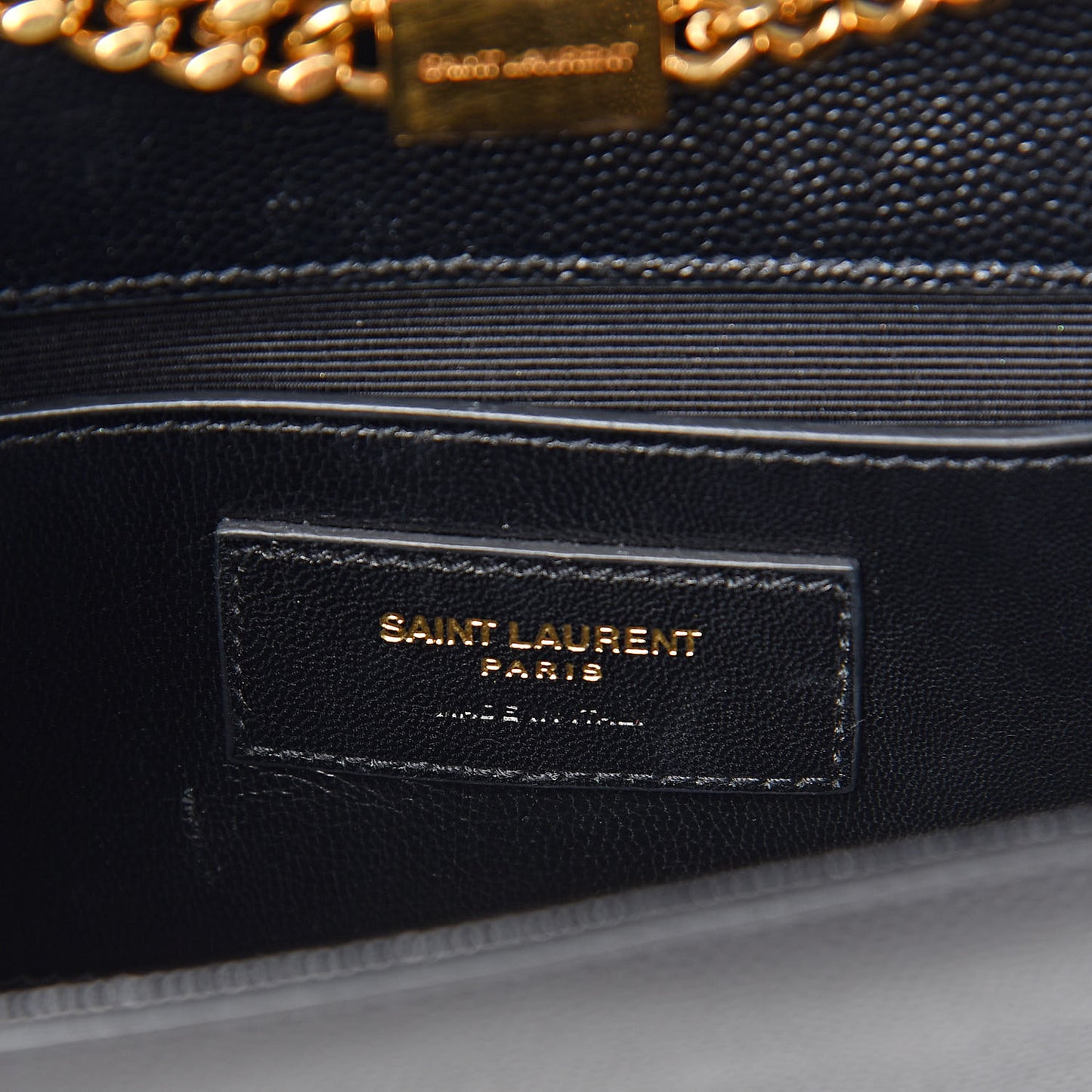 Grain De Poudre Small Monogram Kate Satchel Black