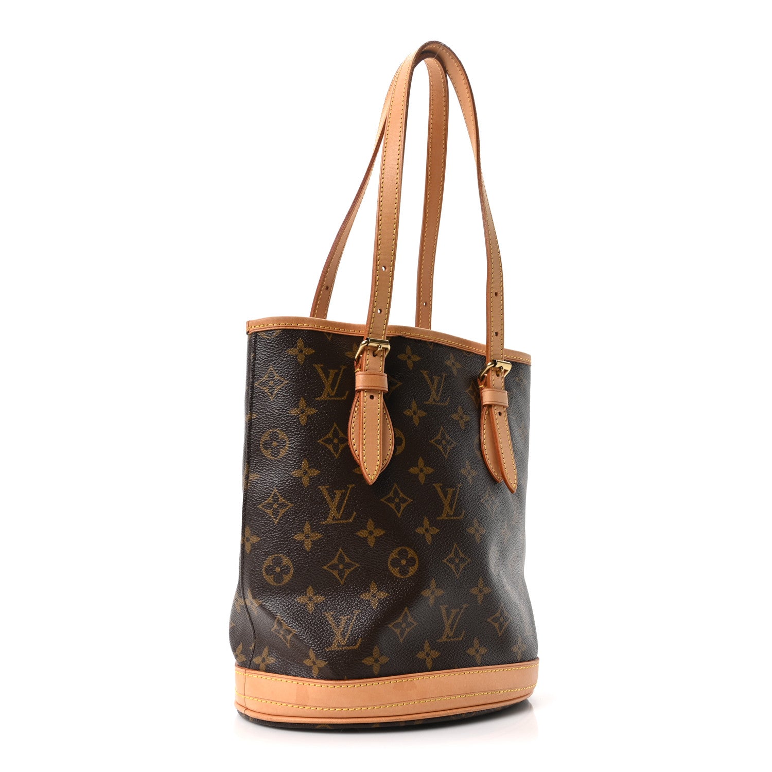 Louis Vuitton Monogram Petit Bucket 23 3 of 9
