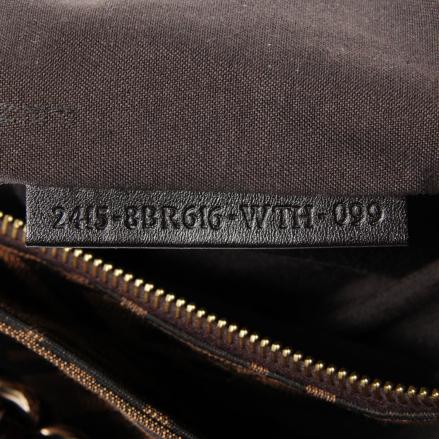 Zucca Mia Tote Tobacco