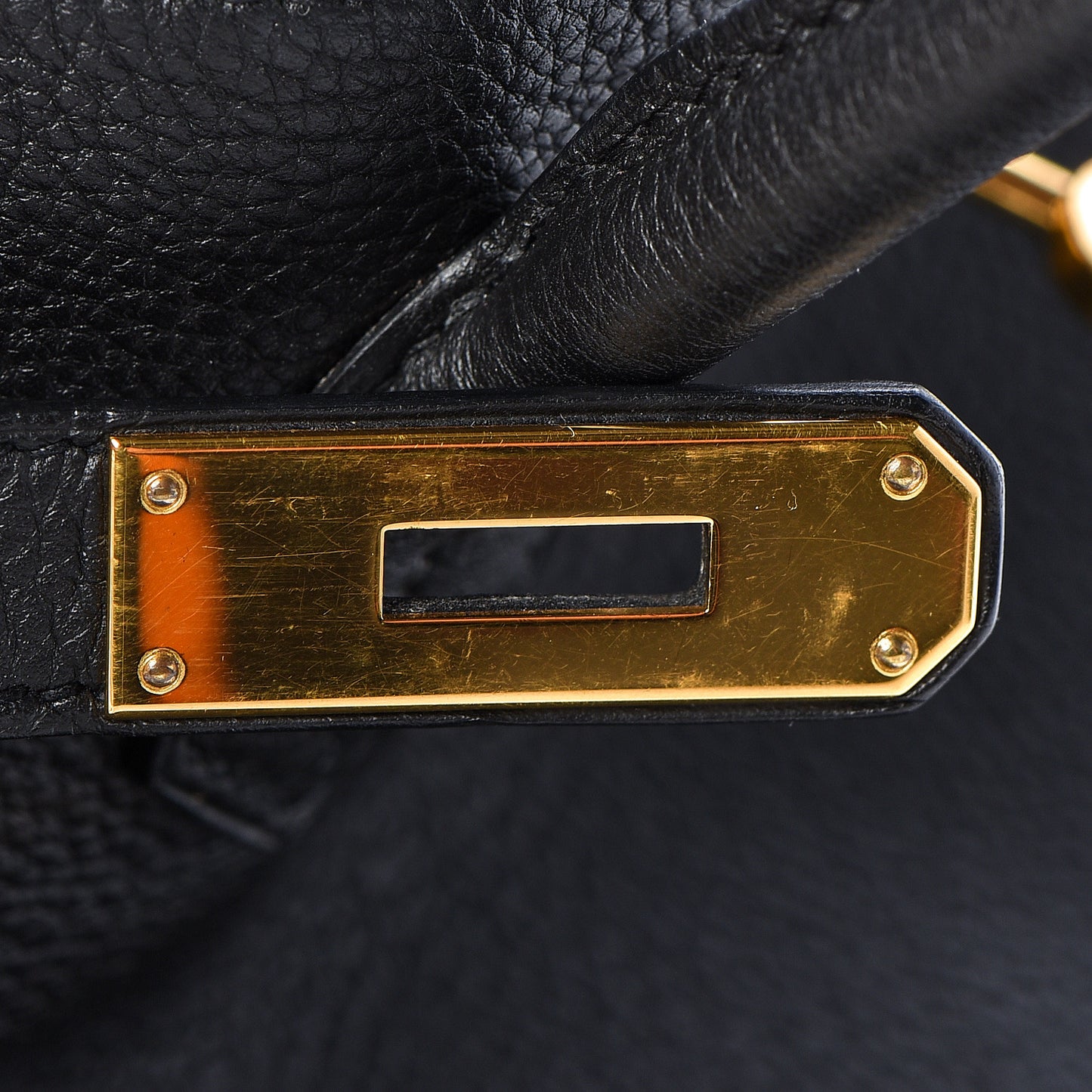 Togo Birkin 35 Black