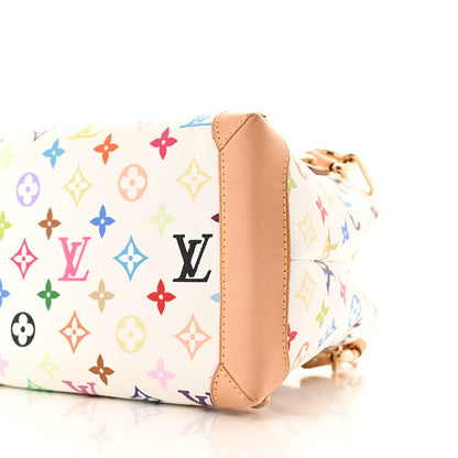 Louis Vuitton Monogram Multicolor Audra White 9 of 10