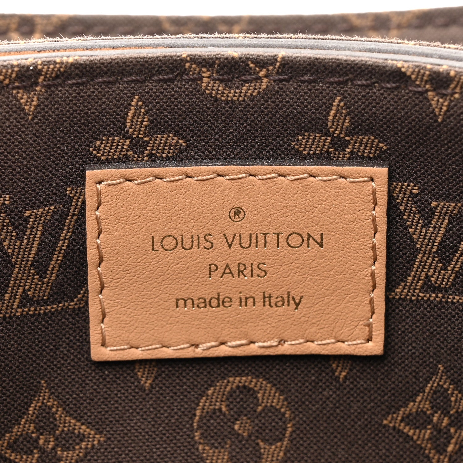 Louis Vuitton Calfskin Monogram Metal Rendez-Vous Camel 8 of 13