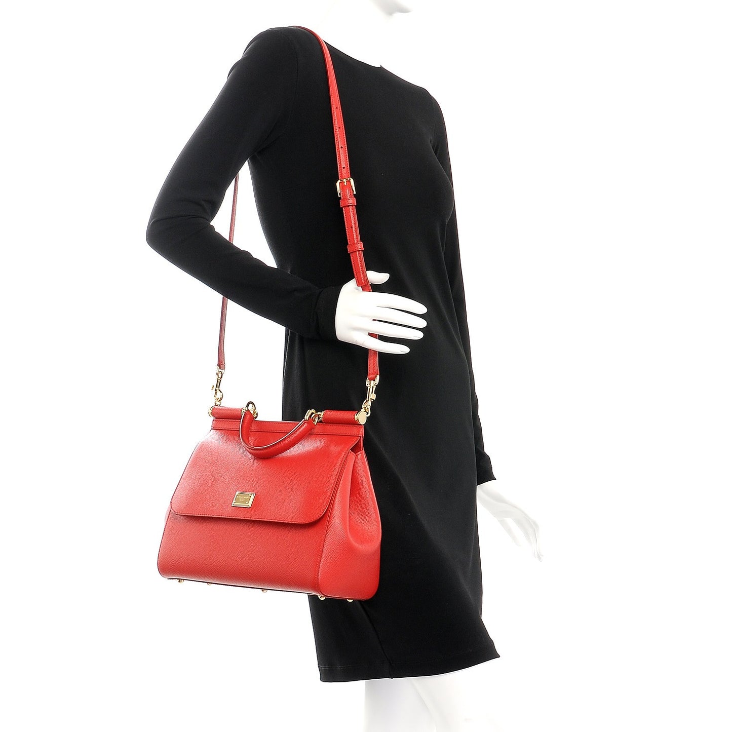 Dauphine Regular Miss Sicily Satchel Red