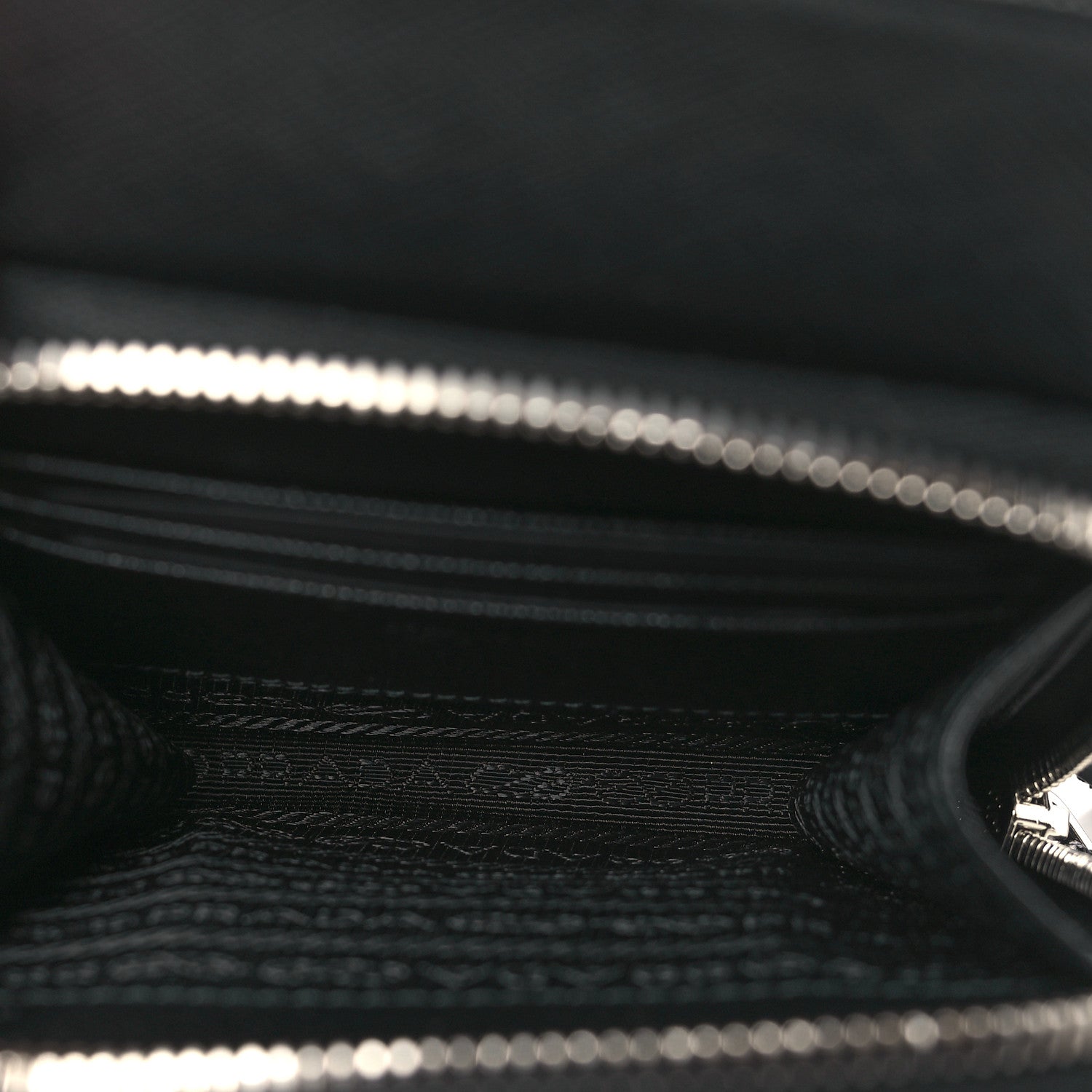 Prada Saffiano Smartphone Case Crossbody Black 6 of 10