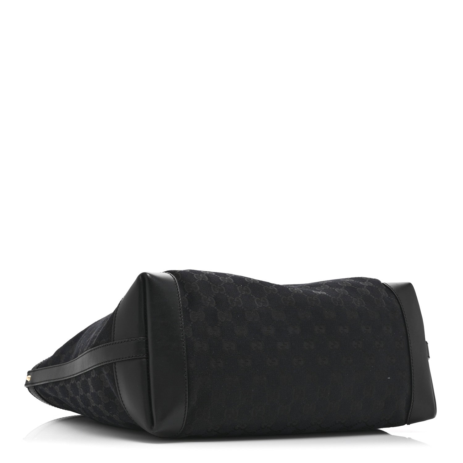 Gucci Monogram Medium Craft Tote Black 5 of 11
