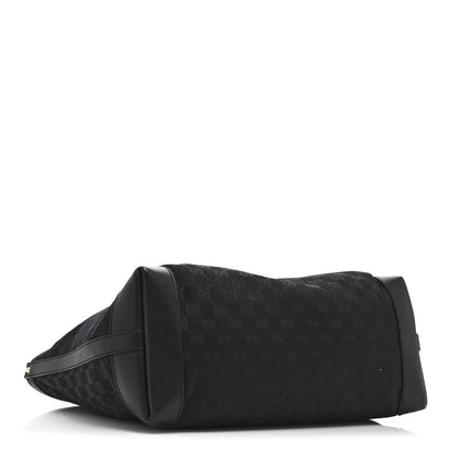 Gucci Monogram Medium Craft Tote Black 5 of 11