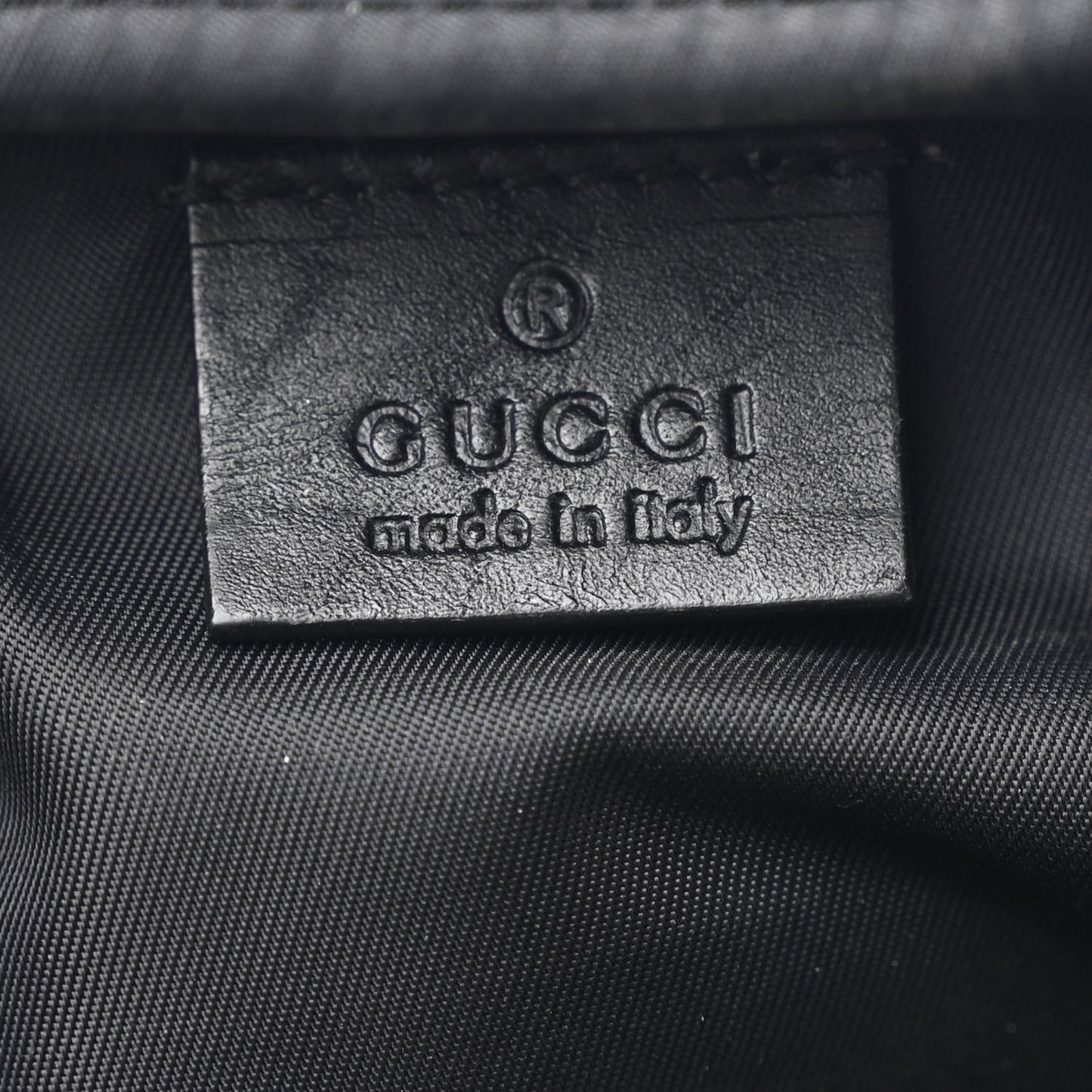 GG Supreme Monogram Web Dome Backpack Black