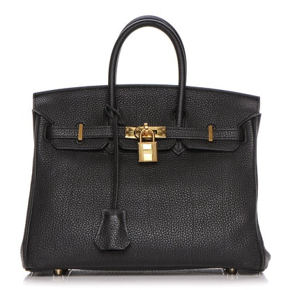 Hermes Togo Birkin 25 Black 1 of 27